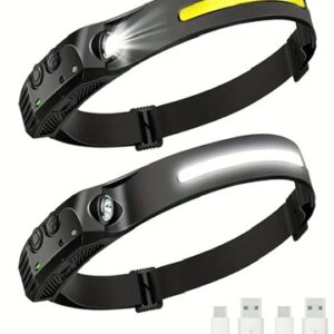 HEALTHY WHOLE WATERPROOF RECHARGEABLE HEADLAMP
